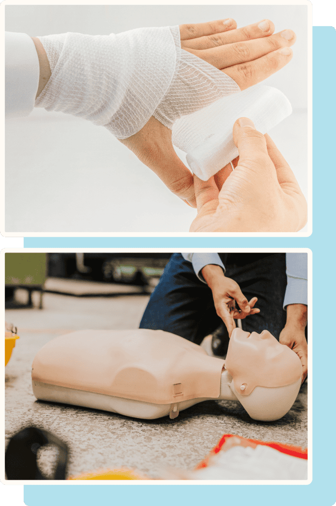 First Aid Safety Training for Emergency Response.